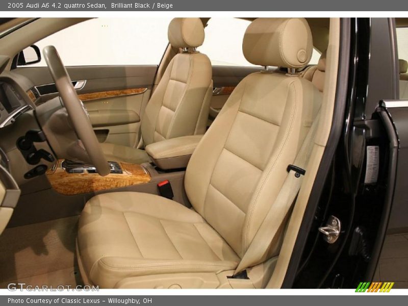  2005 A6 4.2 quattro Sedan Beige Interior