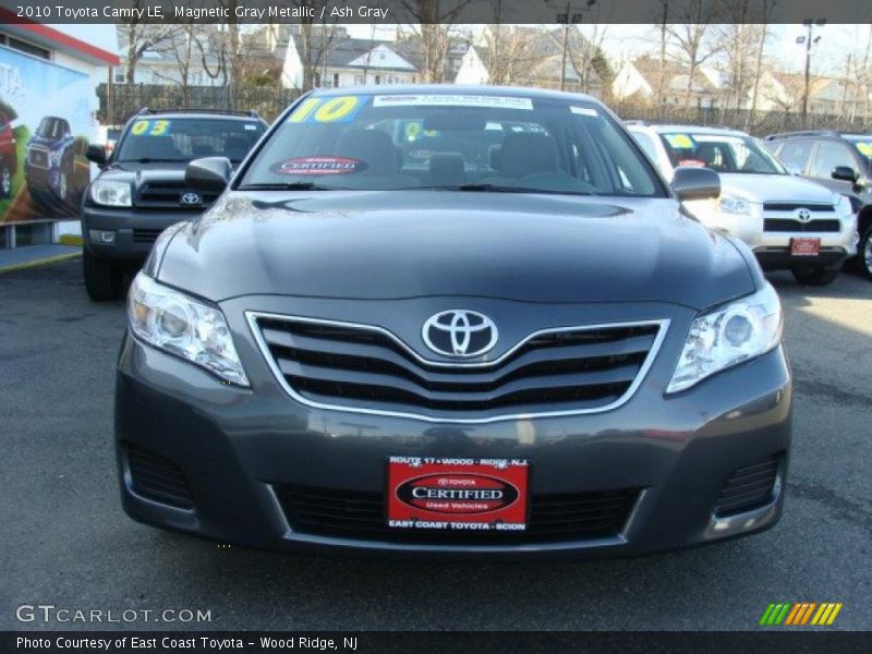 Magnetic Gray Metallic / Ash Gray 2010 Toyota Camry LE