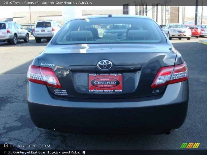 Magnetic Gray Metallic / Ash Gray 2010 Toyota Camry LE