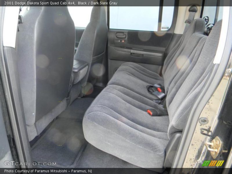 Black / Dark Slate Gray 2001 Dodge Dakota Sport Quad Cab 4x4
