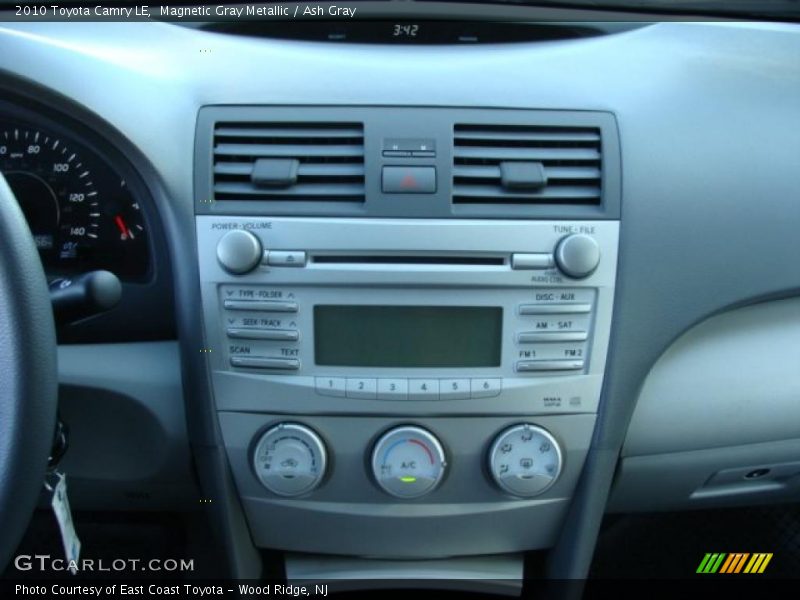Magnetic Gray Metallic / Ash Gray 2010 Toyota Camry LE