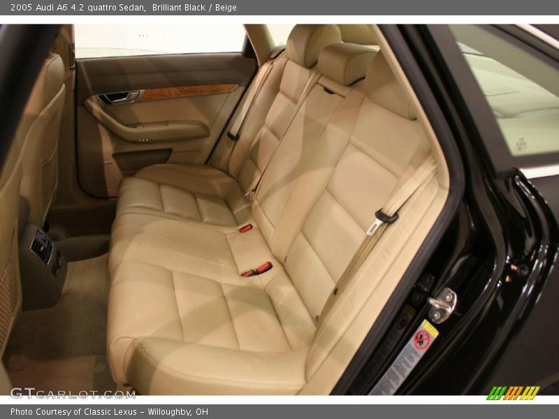  2005 A6 4.2 quattro Sedan Beige Interior