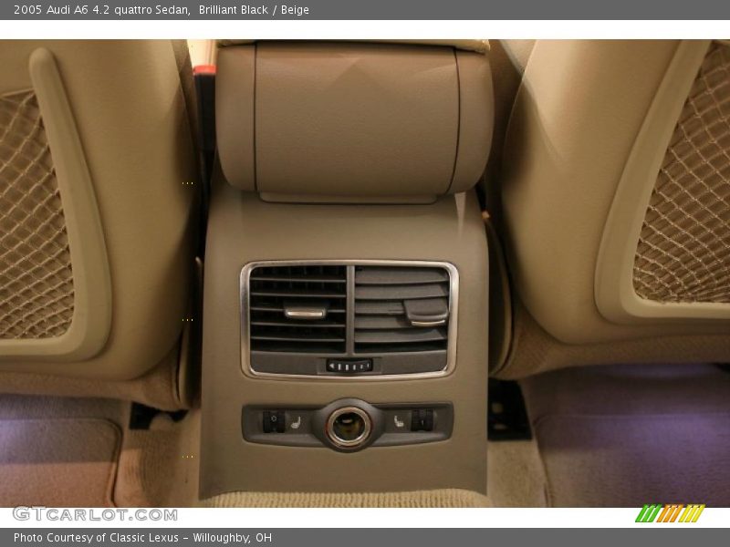 Controls of 2005 A6 4.2 quattro Sedan