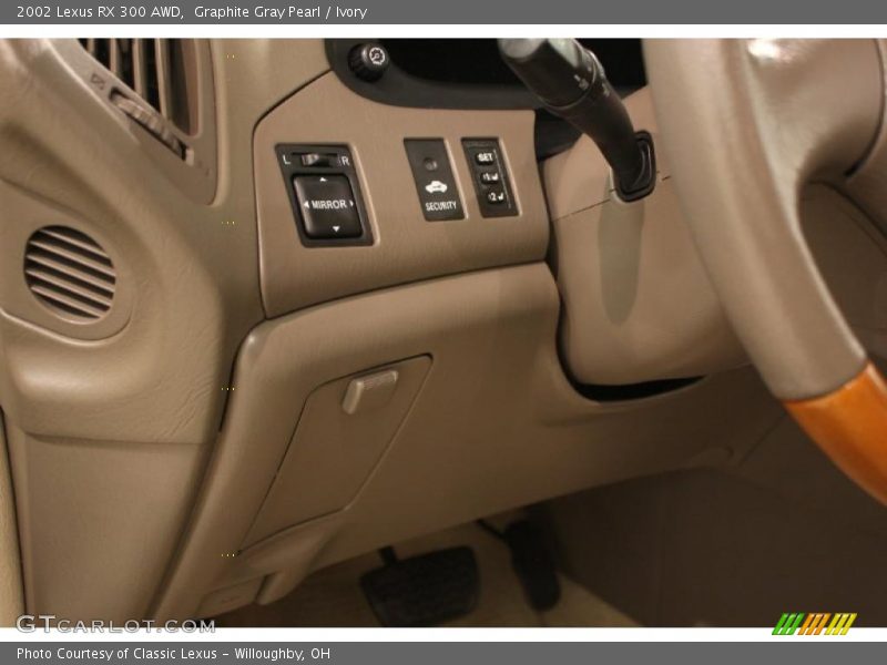 Graphite Gray Pearl / Ivory 2002 Lexus RX 300 AWD