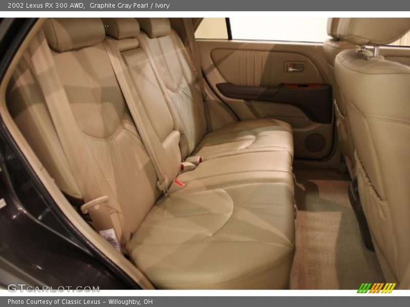 Graphite Gray Pearl / Ivory 2002 Lexus RX 300 AWD