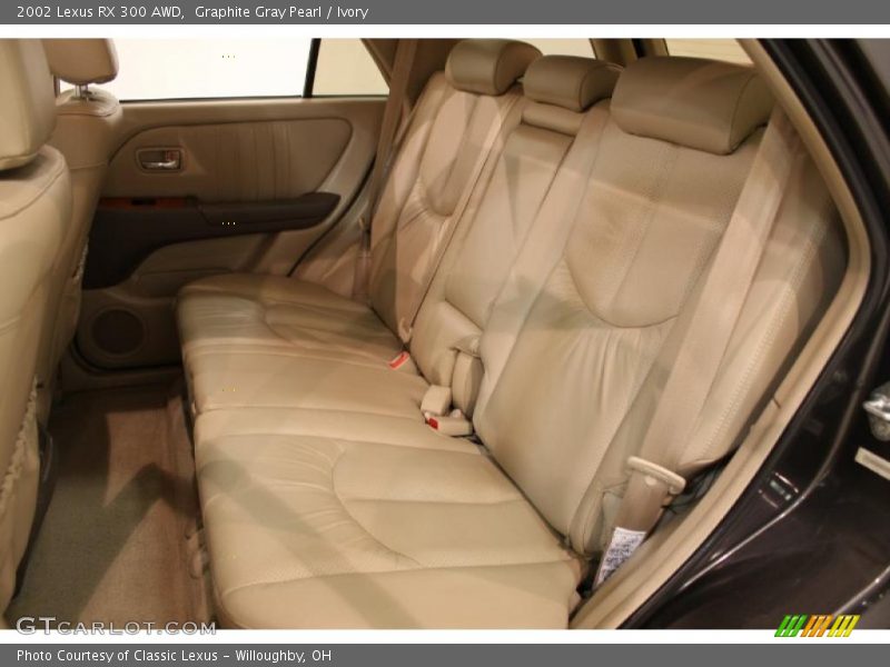 Graphite Gray Pearl / Ivory 2002 Lexus RX 300 AWD