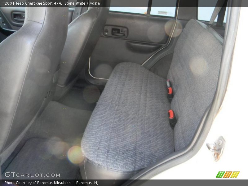 Stone White / Agate 2001 Jeep Cherokee Sport 4x4