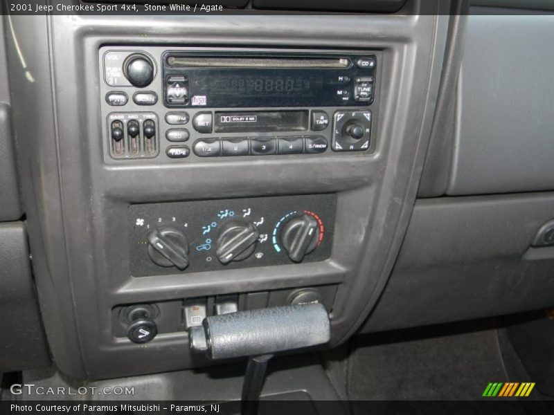Stone White / Agate 2001 Jeep Cherokee Sport 4x4