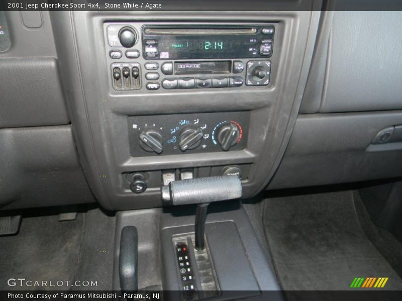 Stone White / Agate 2001 Jeep Cherokee Sport 4x4