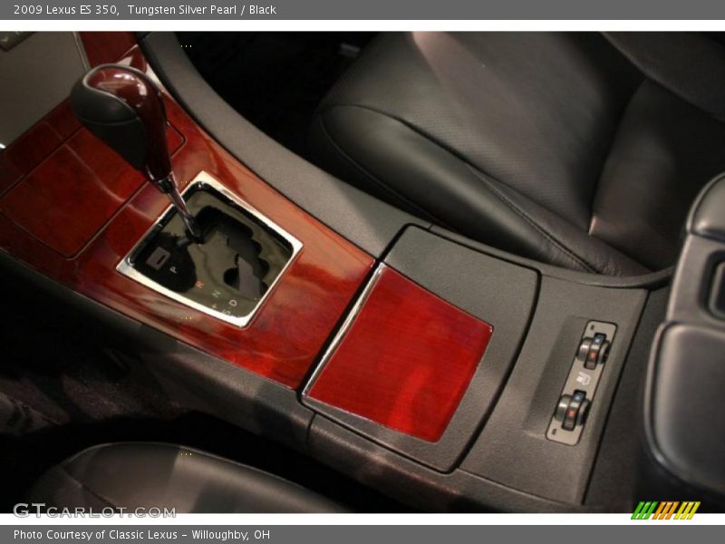 Tungsten Silver Pearl / Black 2009 Lexus ES 350