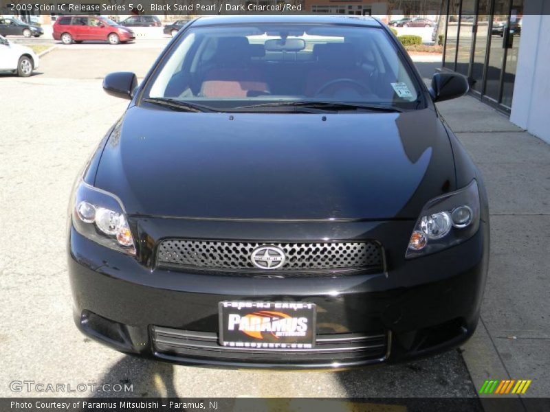 Black Sand Pearl / Dark Charcoal/Red 2009 Scion tC Release Series 5.0
