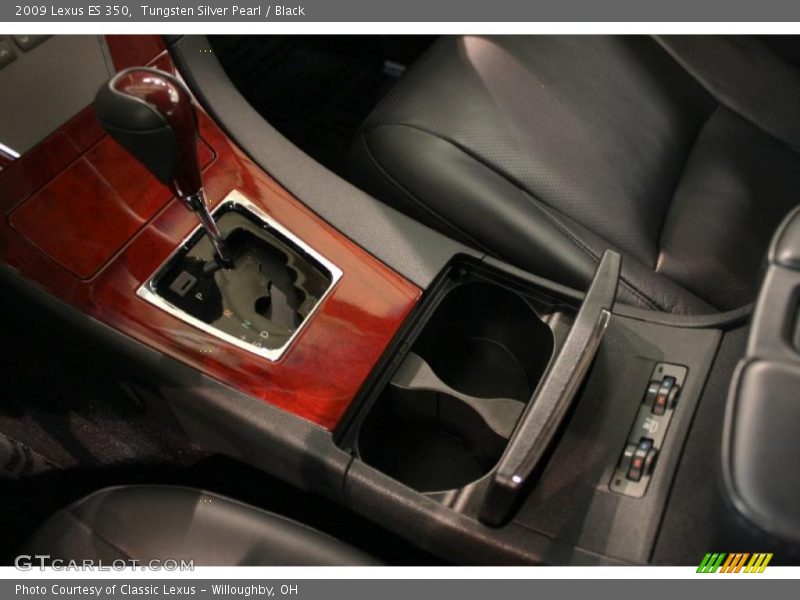 Tungsten Silver Pearl / Black 2009 Lexus ES 350
