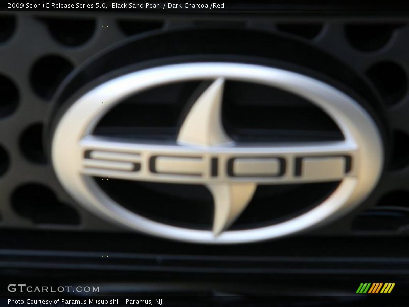 Black Sand Pearl / Dark Charcoal/Red 2009 Scion tC Release Series 5.0