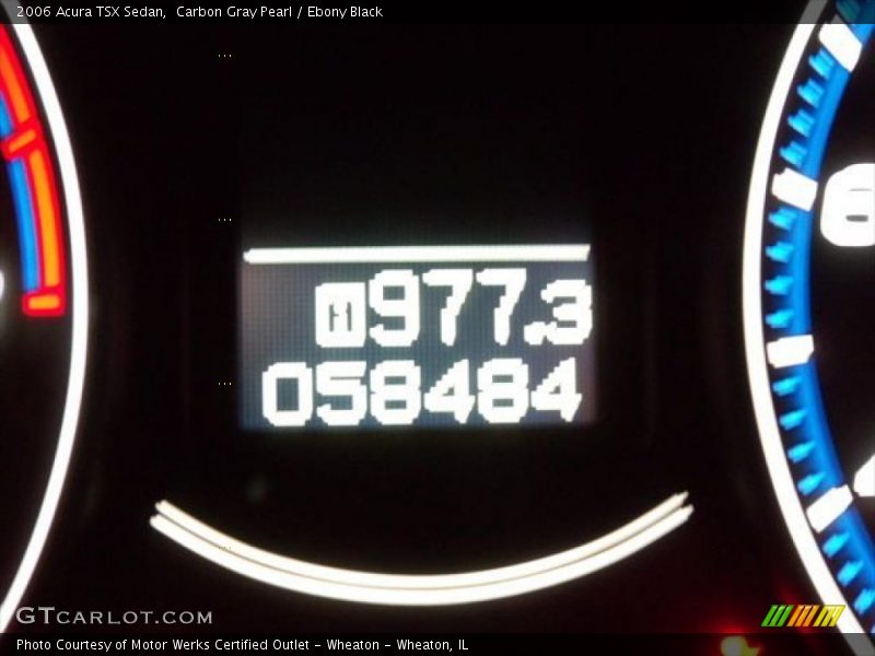 Carbon Gray Pearl / Ebony Black 2006 Acura TSX Sedan