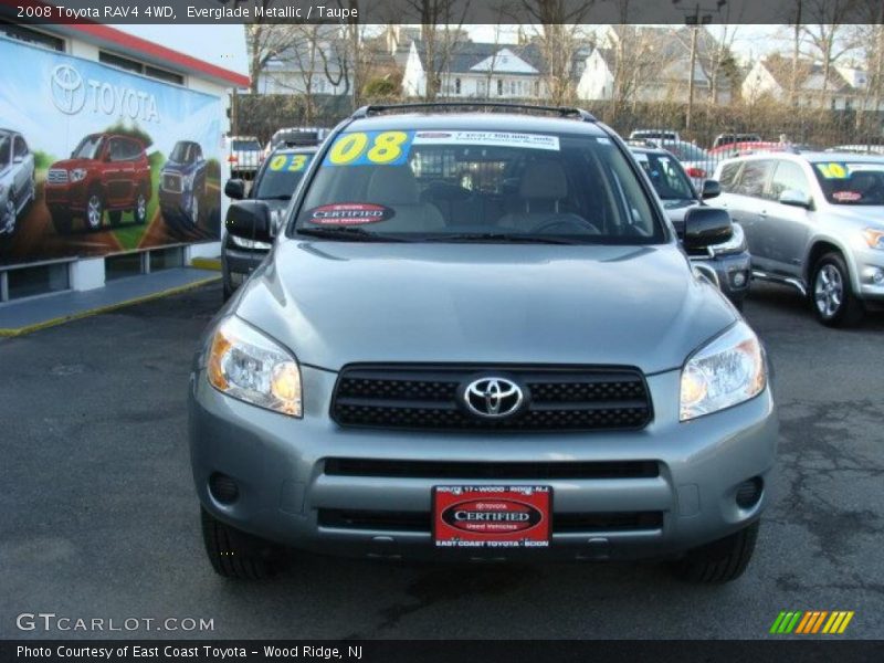 Everglade Metallic / Taupe 2008 Toyota RAV4 4WD