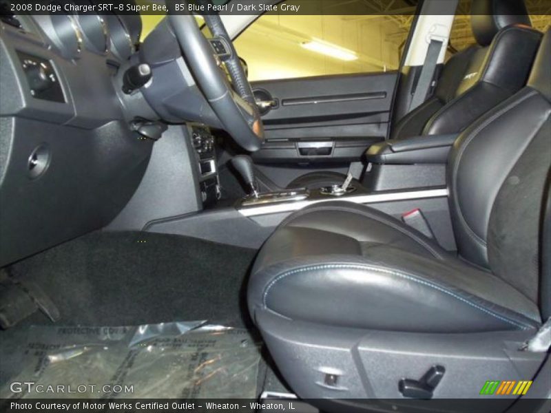  2008 Charger SRT-8 Super Bee Dark Slate Gray Interior
