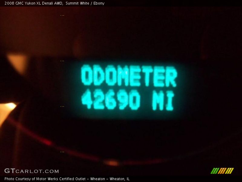 Summit White / Ebony 2008 GMC Yukon XL Denali AWD