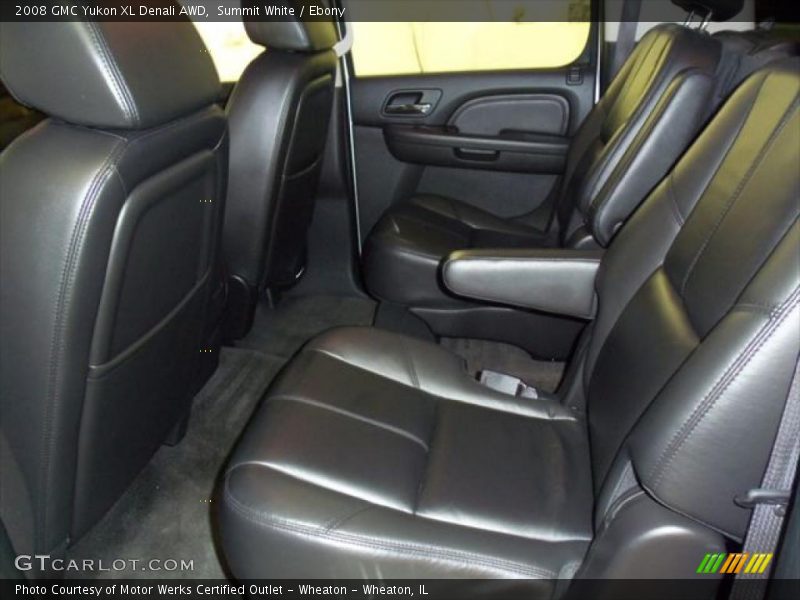 Summit White / Ebony 2008 GMC Yukon XL Denali AWD