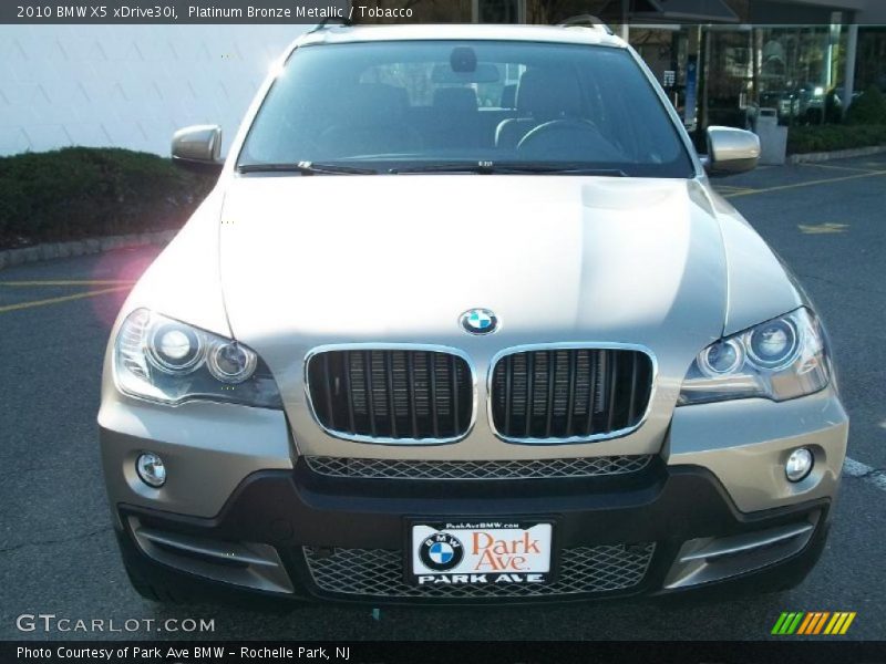 Platinum Bronze Metallic / Tobacco 2010 BMW X5 xDrive30i