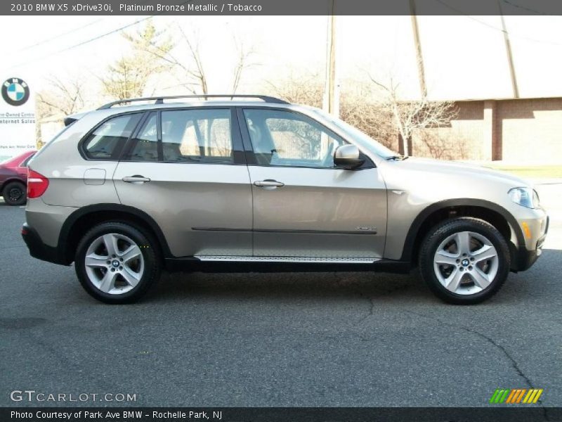 Platinum Bronze Metallic / Tobacco 2010 BMW X5 xDrive30i