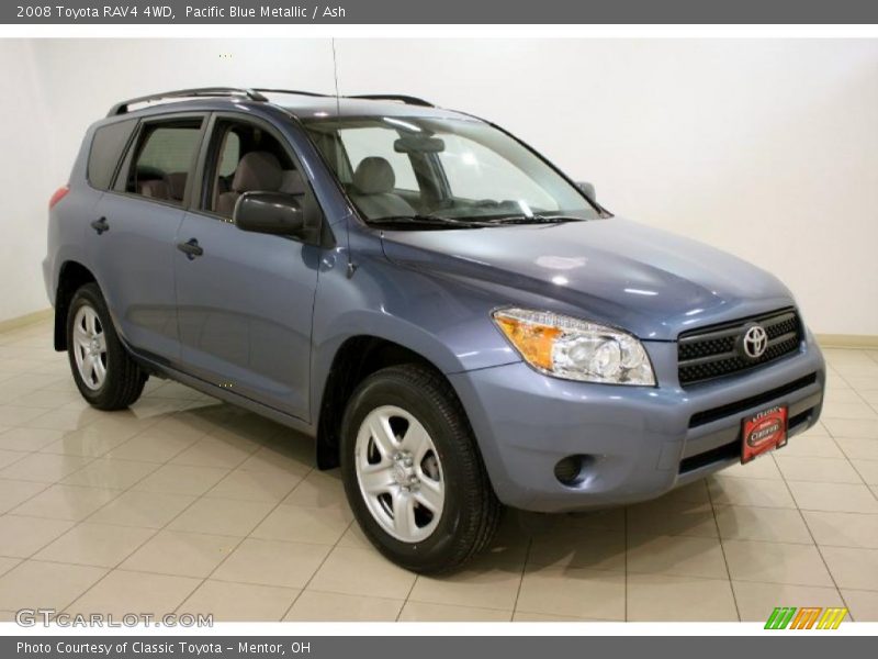 Pacific Blue Metallic / Ash 2008 Toyota RAV4 4WD