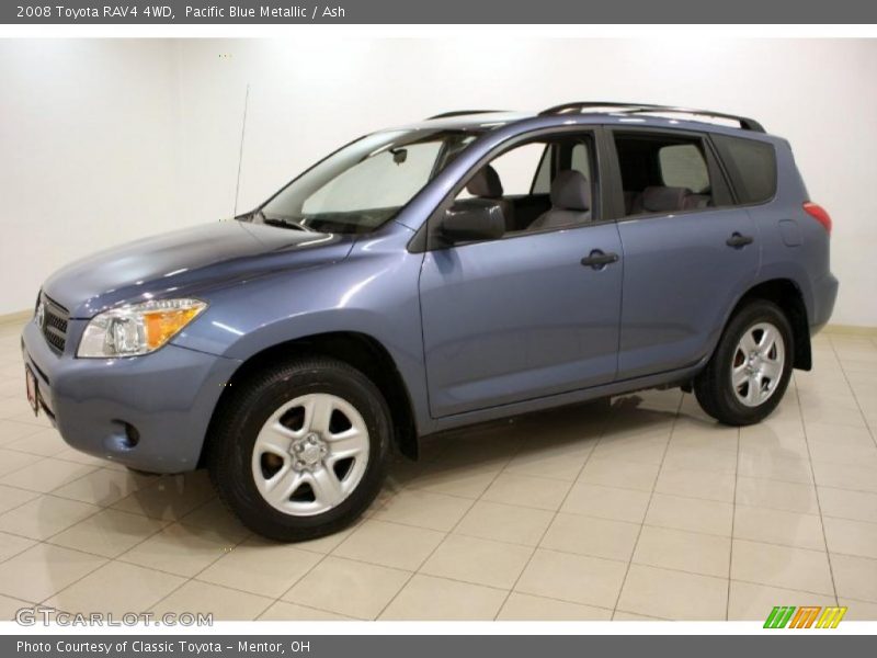 Pacific Blue Metallic / Ash 2008 Toyota RAV4 4WD