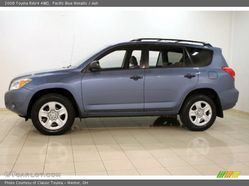 Pacific Blue Metallic / Ash 2008 Toyota RAV4 4WD