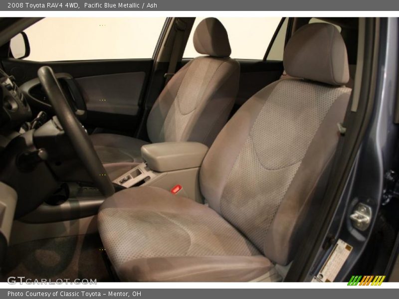 Pacific Blue Metallic / Ash 2008 Toyota RAV4 4WD