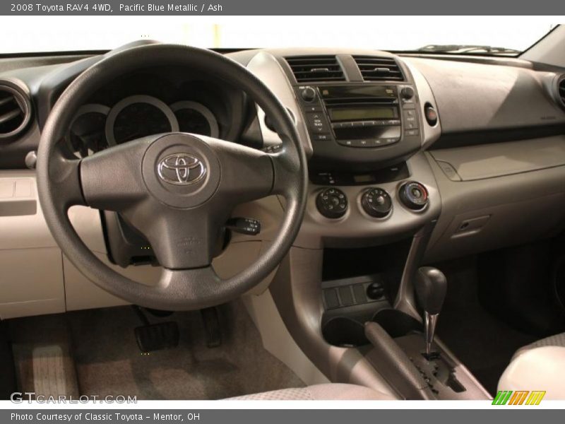 Pacific Blue Metallic / Ash 2008 Toyota RAV4 4WD