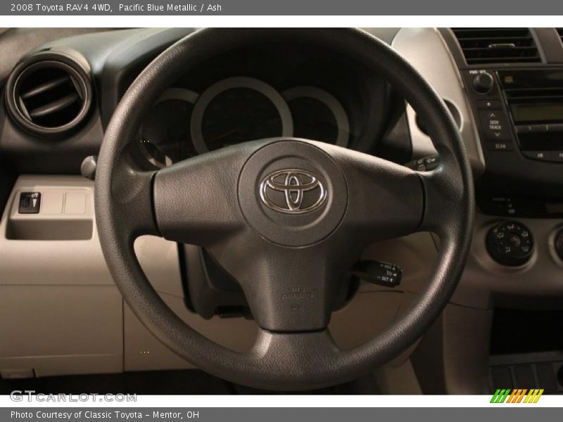 Pacific Blue Metallic / Ash 2008 Toyota RAV4 4WD