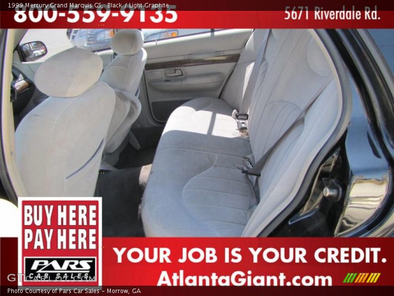 Black / Light Graphite 1999 Mercury Grand Marquis GS