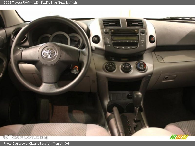 Pacific Blue Metallic / Ash 2008 Toyota RAV4 4WD