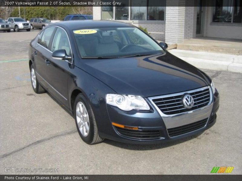 Shadow Blue / Classic Grey 2007 Volkswagen Passat 2.0T Sedan