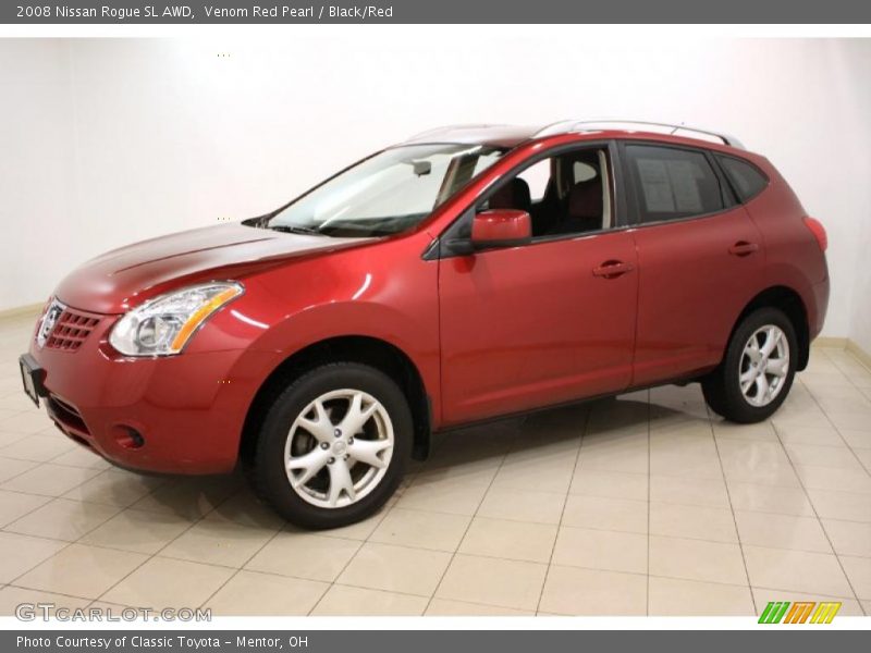  2008 Rogue SL AWD Venom Red Pearl