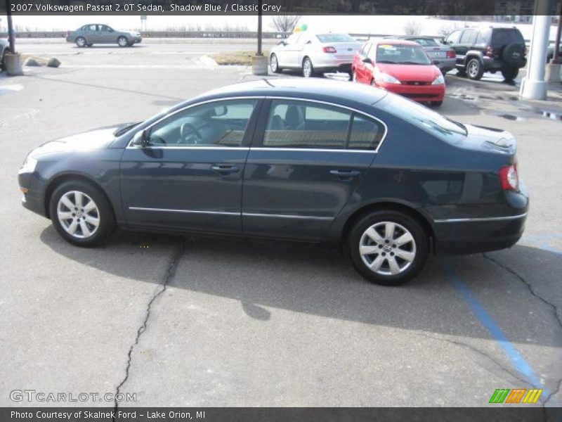 Shadow Blue / Classic Grey 2007 Volkswagen Passat 2.0T Sedan