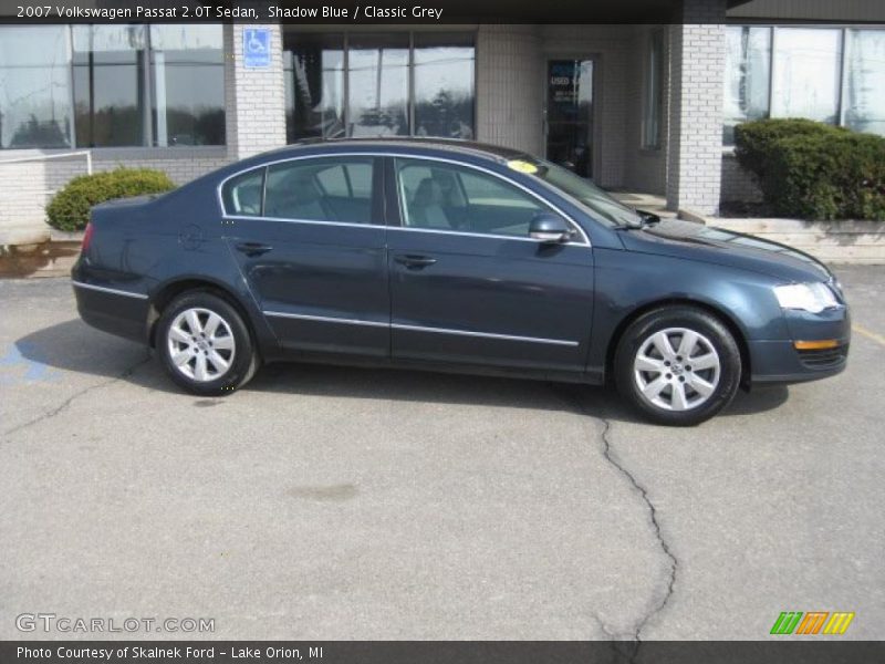 Shadow Blue / Classic Grey 2007 Volkswagen Passat 2.0T Sedan