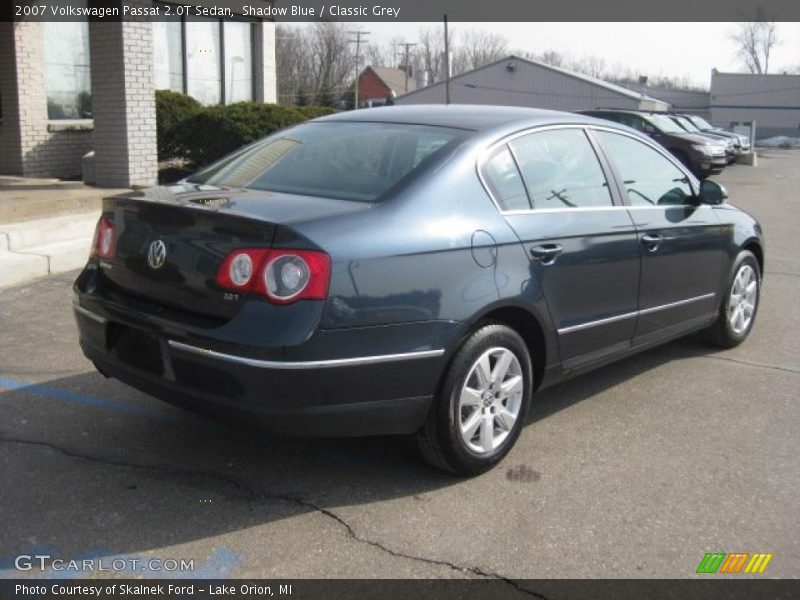 Shadow Blue / Classic Grey 2007 Volkswagen Passat 2.0T Sedan