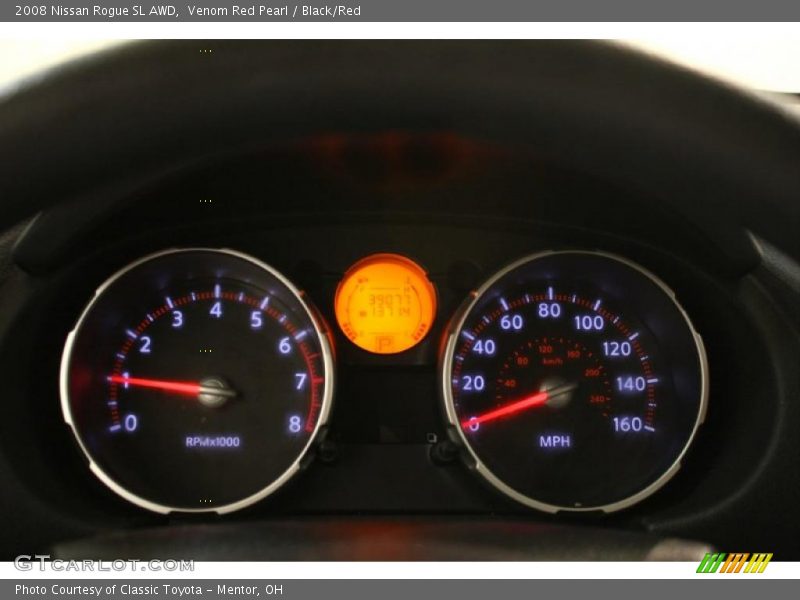  2008 Rogue SL AWD SL AWD Gauges