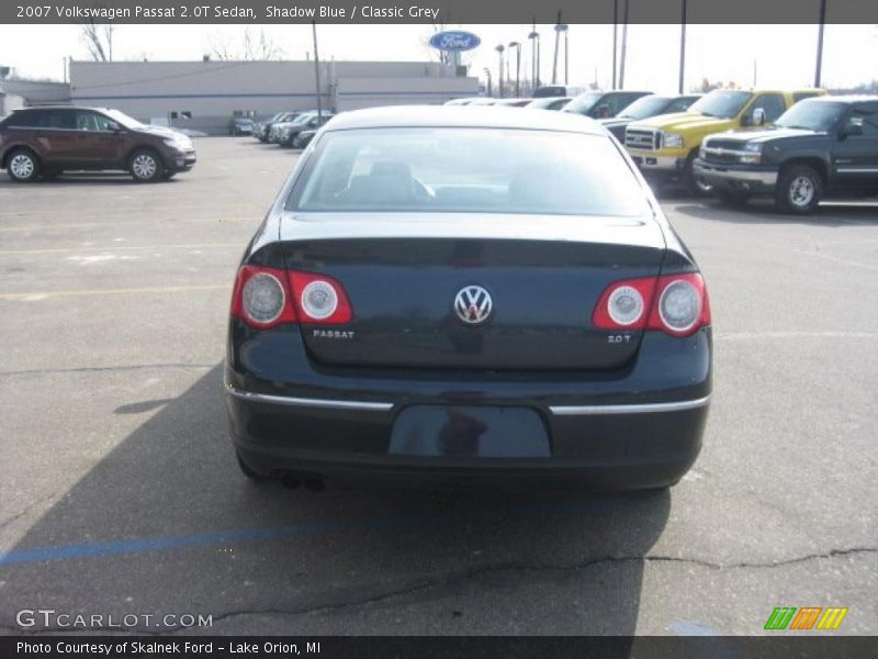 Shadow Blue / Classic Grey 2007 Volkswagen Passat 2.0T Sedan