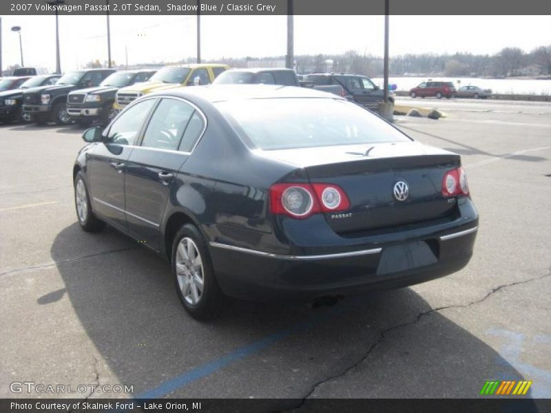 Shadow Blue / Classic Grey 2007 Volkswagen Passat 2.0T Sedan