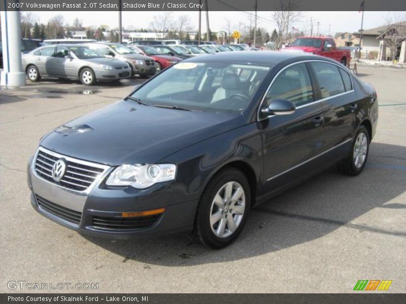 Shadow Blue / Classic Grey 2007 Volkswagen Passat 2.0T Sedan