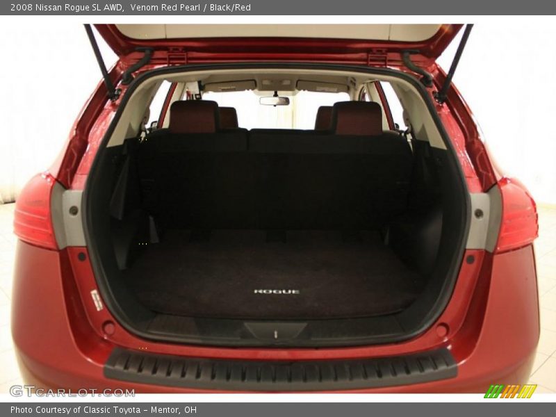  2008 Rogue SL AWD Trunk