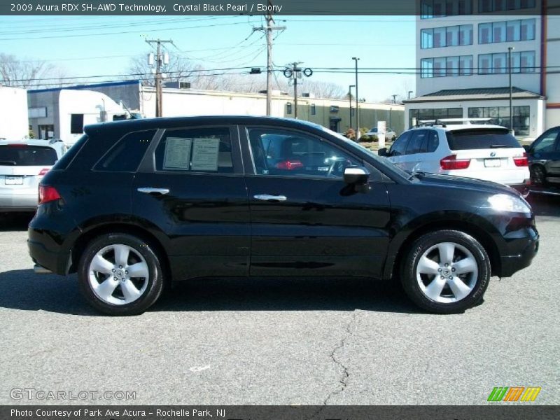 Crystal Black Pearl / Ebony 2009 Acura RDX SH-AWD Technology