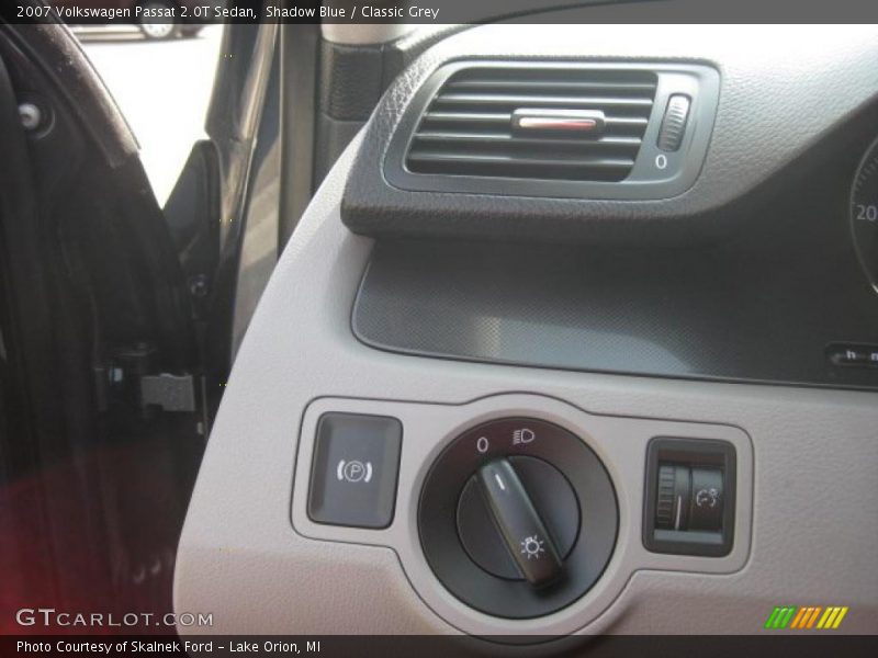 Shadow Blue / Classic Grey 2007 Volkswagen Passat 2.0T Sedan