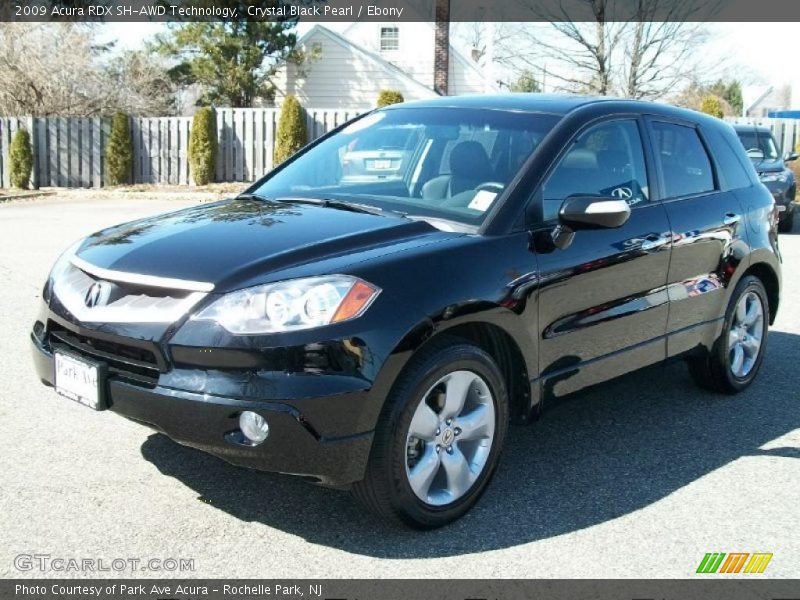Crystal Black Pearl / Ebony 2009 Acura RDX SH-AWD Technology