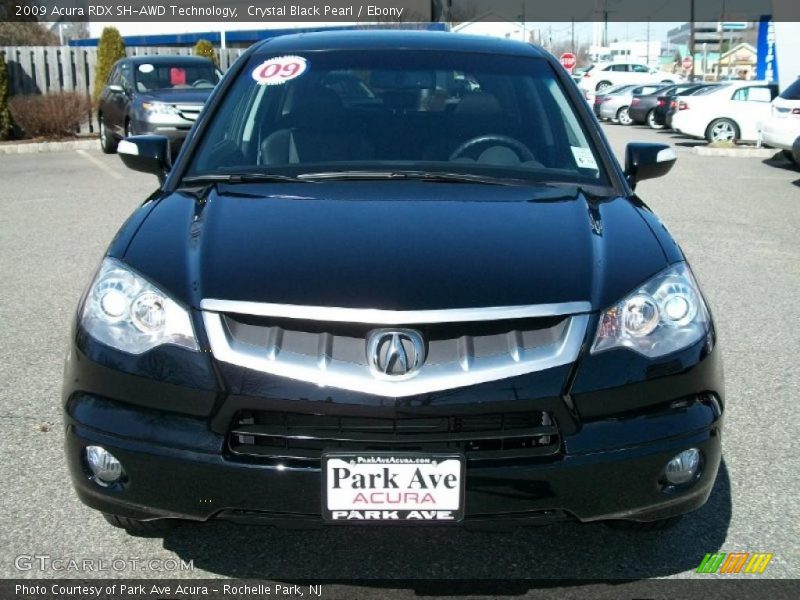 Crystal Black Pearl / Ebony 2009 Acura RDX SH-AWD Technology