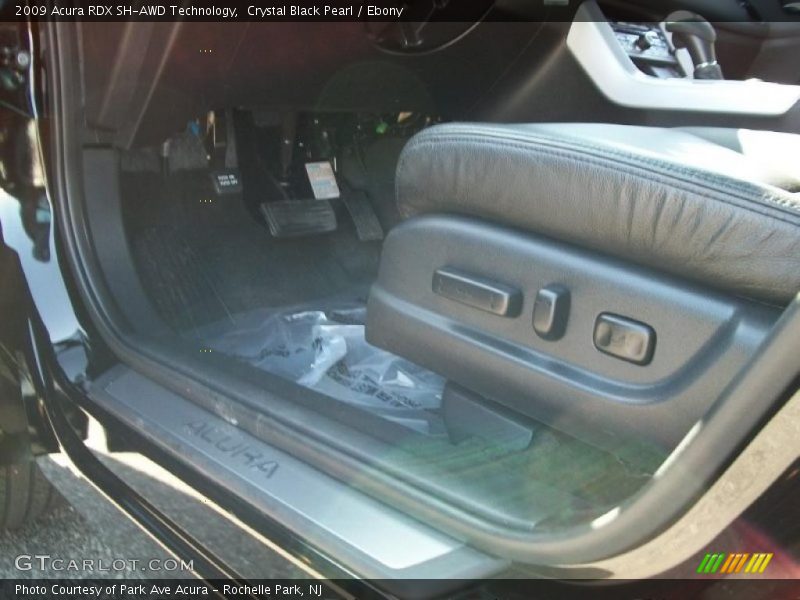 Crystal Black Pearl / Ebony 2009 Acura RDX SH-AWD Technology