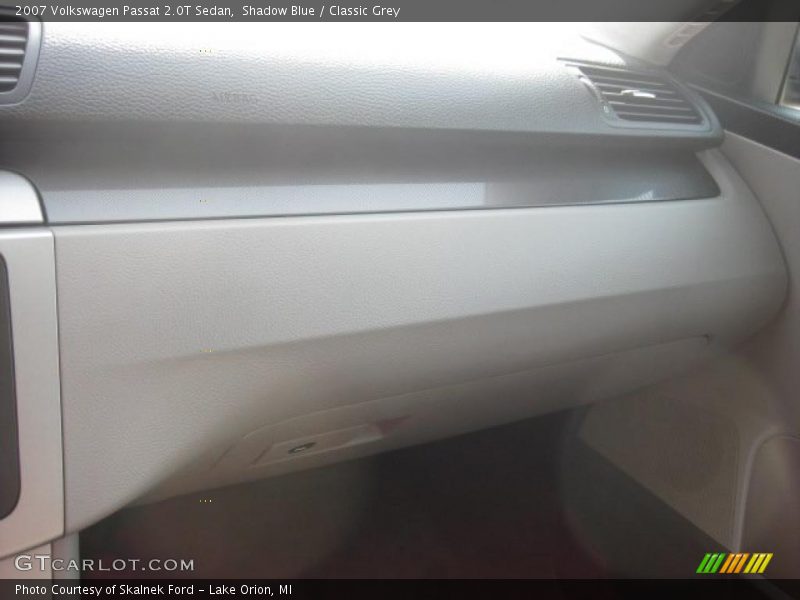 Shadow Blue / Classic Grey 2007 Volkswagen Passat 2.0T Sedan