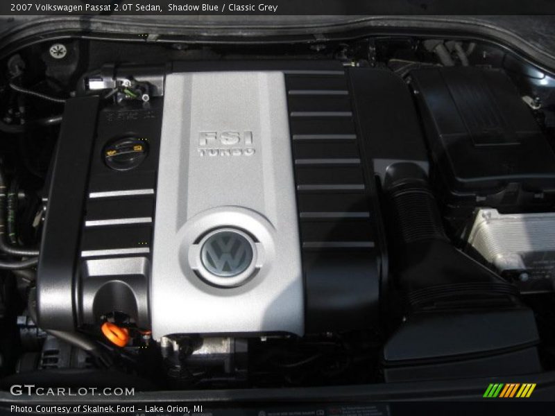 Shadow Blue / Classic Grey 2007 Volkswagen Passat 2.0T Sedan
