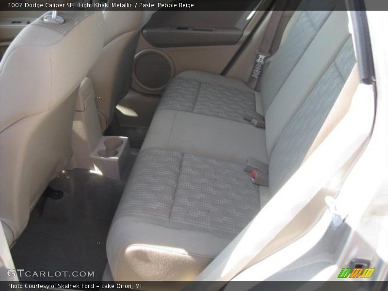 Light Khaki Metallic / Pastel Pebble Beige 2007 Dodge Caliber SE